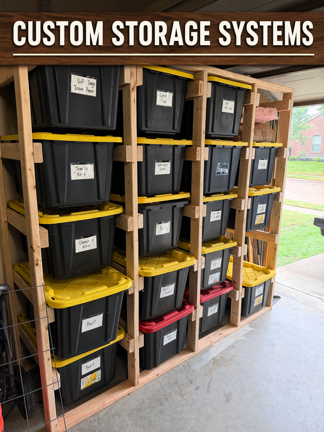 A shelving system that finally fits